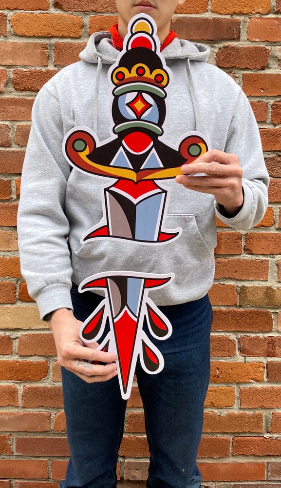 Dagger Pvc PVC Dagger Sign - NOFUN Collaboration – Moveslow
