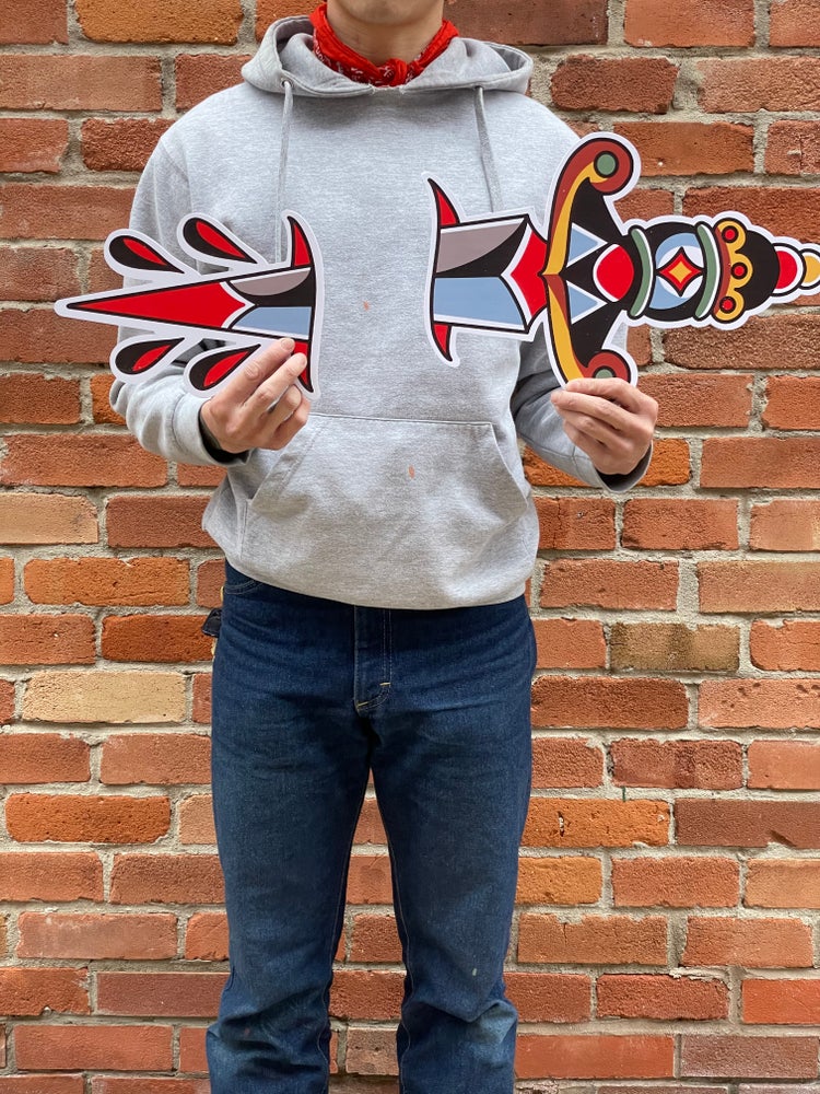 PVC Dagger Sign - NOFUN Collaboration – Moveslow