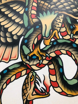 Eagle Snake Battle