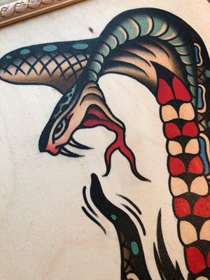 Wood panel cobra